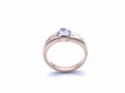 9ct Yellow Gold CZ Ring