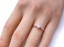 9ct Diamond Solitaire Ring 0.33ct