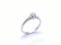 9ct Diamond Solitaire Ring 0.33ct