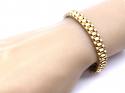 9ct Watch Style Bracelet 6 Inch