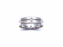 18ct white Gold Diamond Wedding Ring