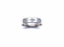 9ct white Gold Diamond Wedding Ring