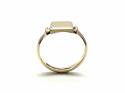 9ct Yellow Gold Square Signet Ring