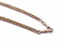 9ct Double Albert Chain Chester 1916