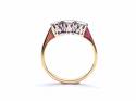 18ct Yellow Gold Diamond 3 Stone Ring