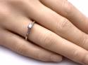 9ct White Gold Diamond Solitaire Ring