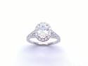 Platinum Laboratory Grown Diamond Ring