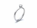 Platinum Diamond Solitaire Ring