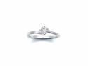 Platinum Diamond Solitaire Ring