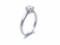 Platinum Diamond Solitaire Ring