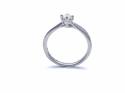 Platinum Diamond Solitaire Ring