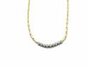 18ct Yellow Gold Diamond Necklet