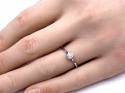 18ct White Gold Diamond Solitaire Ring