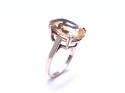 9ct Yellow Gold Citrine Solitaire Ring