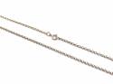 9ct Yellow Gold Pearl Necklet 20 Inch