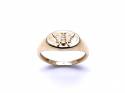 9ct Yellow Gold Bee Signet Ring