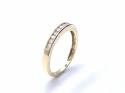 9ct Yellow Gold Diamond Eternity Ring