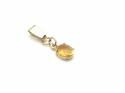 9ct Yellow Gold Citrine Pendant