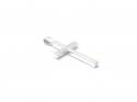 Silver Patterned Cross Pendant