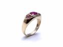 9ct Yellow Gold Ruby Dress Ring