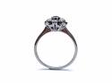 18ct Sapphire & Diamond Cluster Ring