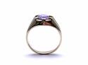 9ct Yellow Gold Amethyst Solitaire Ring