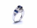 18ct Sapphire & Diamond Dress Ring