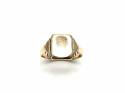 9ct Yellow Gold Square Signet Ring