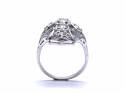 18ct White Gold Diamond Dress Ring