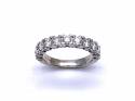 18ct White Gold Diamond Eternity Ring