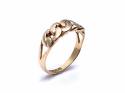 18ct Yellow Gold Curb Link Ring London1905