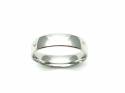 Platinum Slight Court Wedding Ring 5mm T