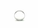 Platinum Slight Court Wedding Ring 6mm V