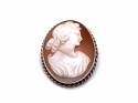 9ct Cameo Brooch / Pendant