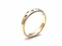 9ct Yellow Gold Diamond Wedding Ring