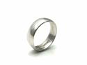 18ct White Gold Wedding Ring 6mm