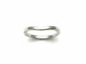 9ct White Gold Wishbone Ring