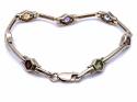 9ct Semi Precious Gemstone Bracelet