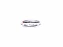 9ct White Gold Slight Court Plain Wedding Ring 2mm