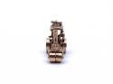 9ct Yellow Gold Traction Engine Charm