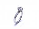 Platinum Diamond Solitaire Ring 1.15ct