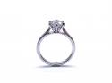 Platinum Diamond Solitaire Ring 1.15ct