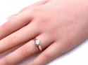 Platinum Diamond Solitaire Ring 1.15ct