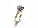 18ct Old Cut Diamond Solitaire Ring 1.91ct