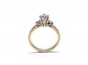 18ct Diamond 3 Stone Ring Est 0.82ct