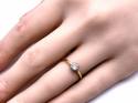 18ct Yellow Gold Diamond Solitaire Ring