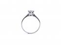 9ct Moissanite Solitaire Ring