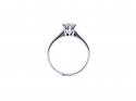 9ct Synthetic Moissanite Solitaire Ring