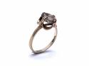 9ct Smokey Quartz Solitaire Ring