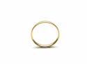 18ct Yellow Gold Slight Court Wedding Ring 2.5mm M